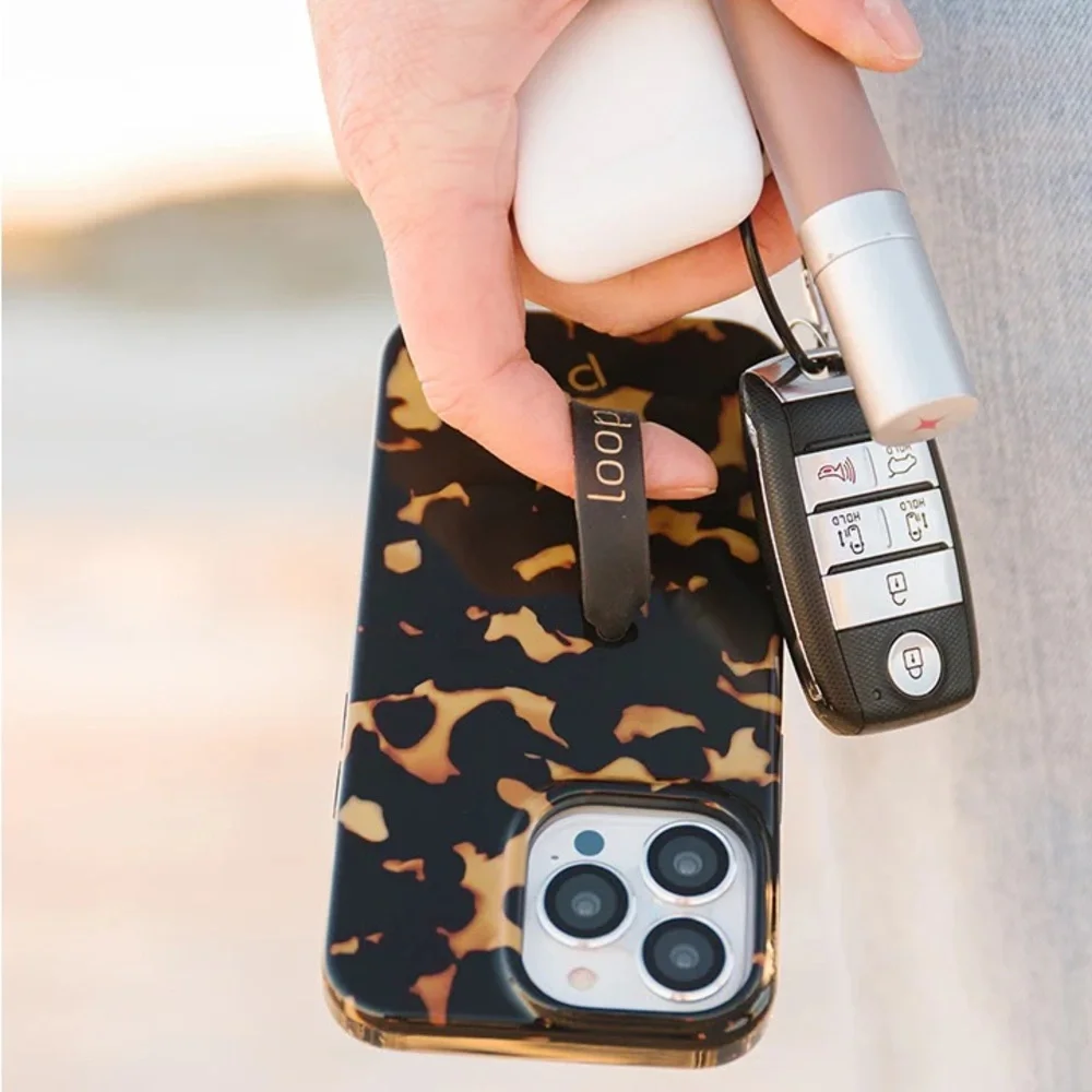 🖤Loopy Case•Tortoise•iPhone 16 ProMax🖤